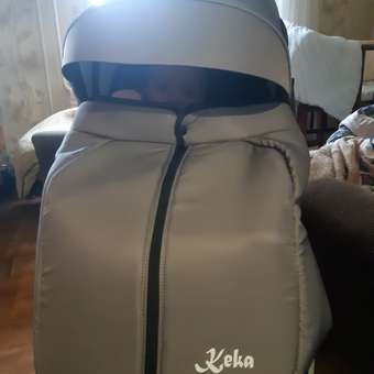Прогулочная коляска Keka Lafesta с реверсивным блоком для новорожденных с сумкой цвет серый: отзыв пользователя Детский Мир