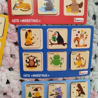 Настольная игра Alatoys Лото: отзыв пользователя ДетМир
