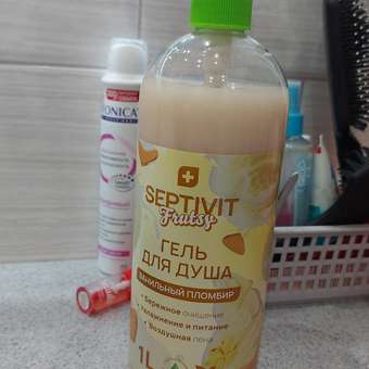 Гель для душа SEPTIVIT Premium frutsy ванильный пломбир 1л: отзыв пользователя Детский Мир