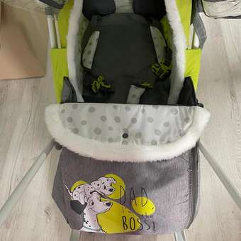 Санки-коляска NiKA kids Лимонный: отзыв пользователя Детский Мир