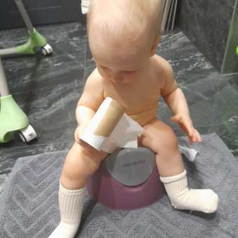 Горшок детский Amarobaby Bonny фиолетовый: отзыв пользователя Детский Мир