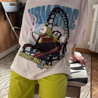 Футболка OM NOM: отзыв пользователя ДетМир