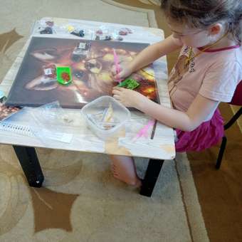 Алмазная мозаика Art on Canvas Лисенок холст на подрамнике 40*50: отзыв пользователя Детский Мир