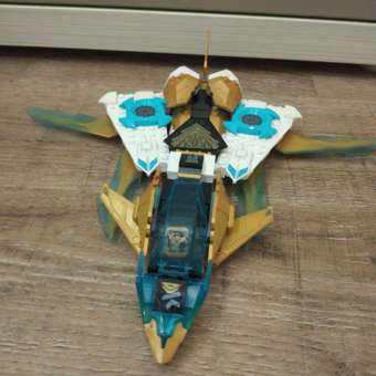 Конструктор LEGO NINJAGO Zanes Golden Dragon Jet блочный: отзыв пользователя Детский Мир