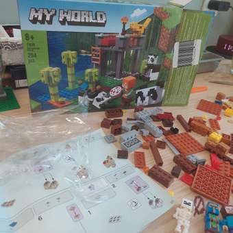 Конструктор MY WORLD Торговый порт блочный: отзыв пользователя Детский Мир