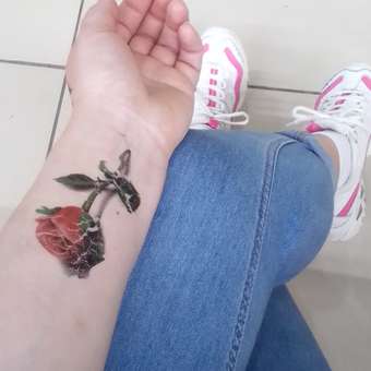 Наклейки Lukky Fashion набор тату 3D бабочки розы: отзыв пользователя Детский Мир