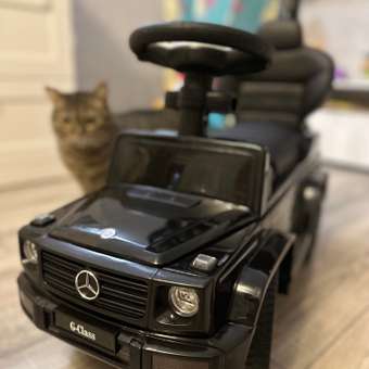 Каталка BabyCare Mercedes G350d с родительской ручкой черный: отзыв пользователя Детский Мир
