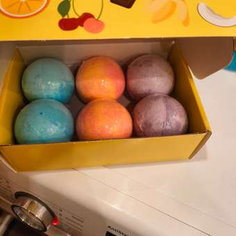 Бомбочки для ванны Cosmeya детские с игрушкой набор 6 шт: отзыв пользователя Детский Мир