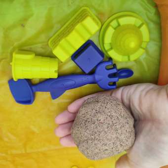 Набор для лепки Kinetic Sand Замок из пляжного песка 6059406: отзыв пользователя Детский Мир