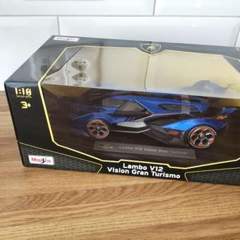 Автомобиль MAISTO Lamborghini 1:18 голубой: отзыв пользователя Детский Мир