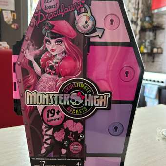 Кукла Monster High Skulltimate Secrets Series 3 Neon Frights Draculaura HNF78: отзыв пользователя ДетМир
