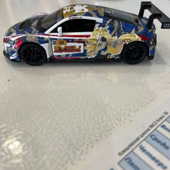 Автомобиль Mobicaro Audi R8 LMS 2015 Gold dragon 1:32 инерционный: отзыв пользователя ДетМир