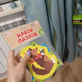 Пазл Alatoys Детские деревянные пазлы деревянный в ассортименте: отзыв пользователя Детский Мир
