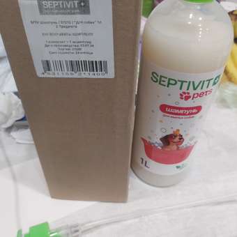 Шампунь для собак SEPTIVIT Premium 1 л: отзыв пользователя. Зоомагазин Зоозавр