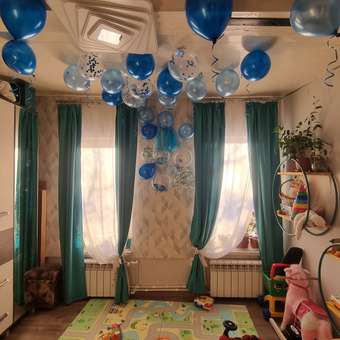 Воздушные шары набор баблс Мишины шарики для фотозоны и праздничного оформления детского дня рождения: отзыв пользователя Детский Мир