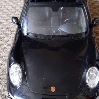 Машина Rastar РУ 1:12 Porsche 911 Carrera S Черная: отзыв пользователя ДетМир