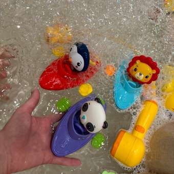 Игрушка для ванной Fisher Price Лодка со львом GMBT003A: отзыв пользователя Детский Мир