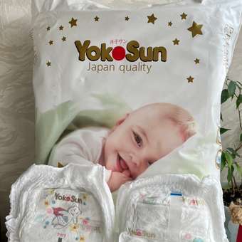 Подгузники-трусики YokoSun Premium M 6-10кг 56шт: отзыв пользователя ДетМир