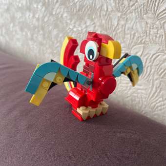 Конструктор LEGO Classic Красный дракон блочный: отзыв пользователя Детский Мир