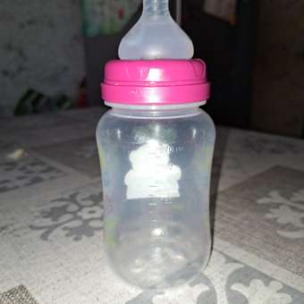 Бутылочка для кормления Умка 270мл с 6месяцев Розовая: отзыв пользователя Детский Мир
