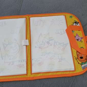 Коврик-книжка для рисования водой Умка Три кота 326851: отзыв пользователя Детский Мир