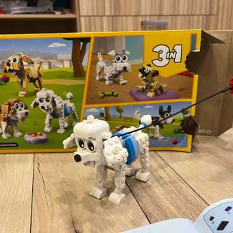 Конструктор LEGO Creator Adorable Dogs 31137: отзыв пользователя Детский Мир