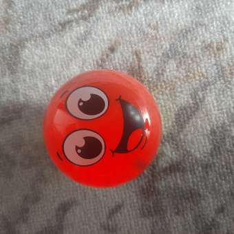 Игрушка Азбукварик Веселый смайлик Красный: отзыв пользователя Детский Мир