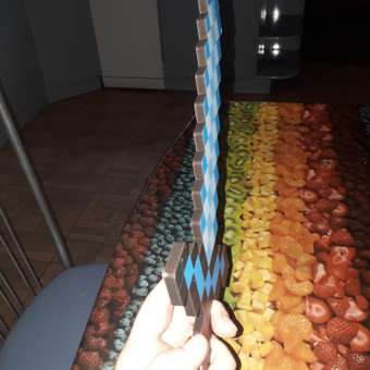 Меч ЯиГрушка пиксельный ледяной в ассортименте ЯиГ-251: отзыв пользователя Детский Мир