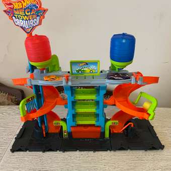 Автомойка Hot Wheels City Mega Tower HDP05: отзыв пользователя ДетМир