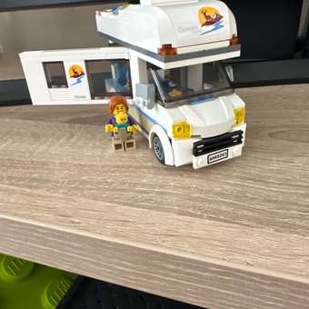 Конструктор LEGO City Great Vehicles Отпуск в доме на колесах 60283: отзыв пользователя ДетМир