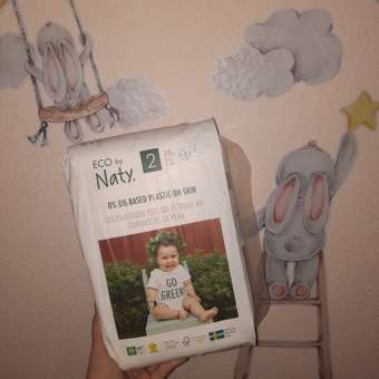 Подгузники Naty Размер 2 3-6 кг 33 шт: отзыв пользователя Детский Мир
