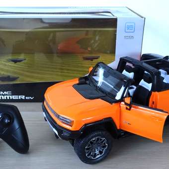 Машина Rastar РУ 1:16 Hummer EV Оранжевая 93000: отзыв пользователя Детский Мир