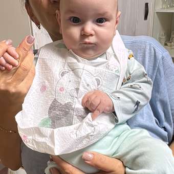 Нагрудник BabyGo бумага 10 шт.: отзыв пользователя Детский Мир