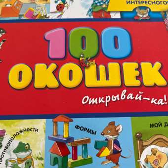 Книга Эксмо 3+ 100 окошек - открывай-ка!: отзыв пользователя Детский Мир