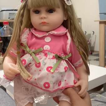 Кукла Реборн QA BABY девочка Снежана силиконовая большая 42 см: отзыв пользователя Детский Мир