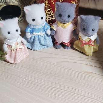 Набор Sylvanian Families Семья персидских котов 5455: отзыв пользователя Детский Мир