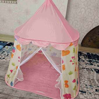 Палатка BabyGo Замок принцессы FG230301004D: отзыв пользователя Детский Мир