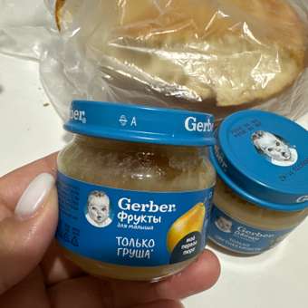 Пюре Gerber груша Вильямс 80г: отзыв пользователя Детский Мир