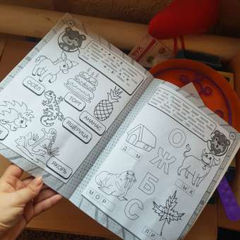 Рабочая тетрадь Bright Kids Изучаем буквы и слоги А4 8 листов: отзыв пользователя Детский Мир