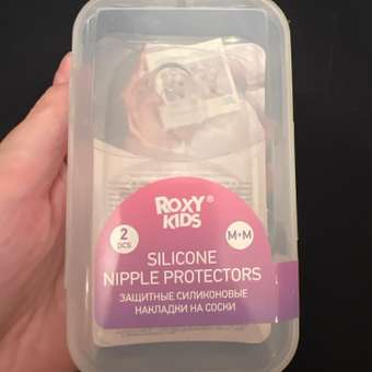 Накладки на соски Roxy-Kids защитные силиконовые М+М RNS-001ММ-DM: отзыв пользователя Детский Мир