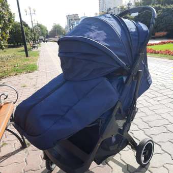 Прогулочная коляска Nobumi Темно-синий: отзыв пользователя Детский Мир