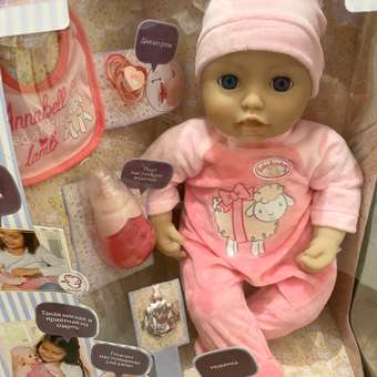 Кукла Zapf Creation Baby Anabelle многофункциональная 702-628: отзыв пользователя ДетМир