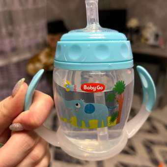Поильник BabyGo 180 мл 1 шт.: отзыв пользователя Детский Мир