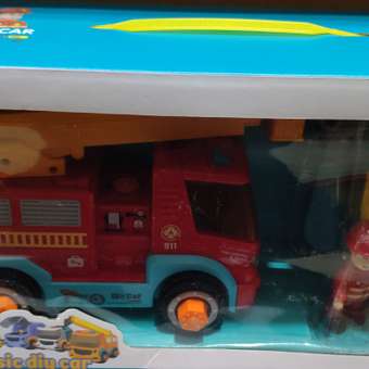 Игровой набор JIALEGU TOYS Пожарная автовышка 20 см: отзыв пользователя Детский Мир