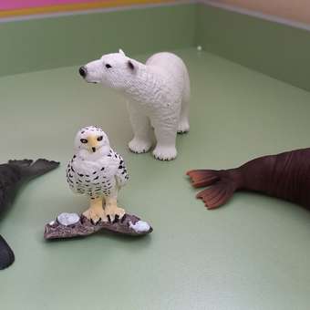 Фигурка животного Детское Время Белый полярный медведь: отзыв пользователя Детский Мир