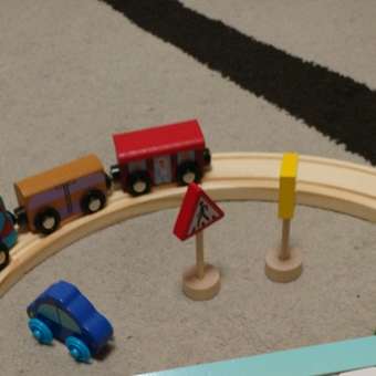 Игрушка Буратино Синий трактор Железная дорога 361318: отзыв пользователя Детский Мир