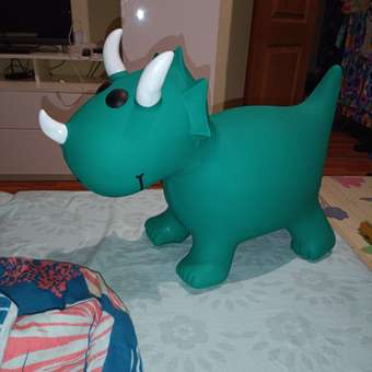 Надувной попрыгун Altacto Весёлый динозаврик зеленый: отзыв пользователя Детский Мир