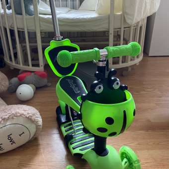 Самокат Moby kids трехколесный: отзыв пользователя Детский Мир
