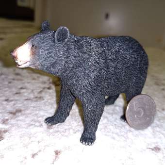 Фигурка животного Collecta Американский чёрный медведь: отзыв пользователя Детский Мир