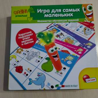 Настольная игра LISCIANI Для самых маленьких: отзыв пользователя Детский Мир